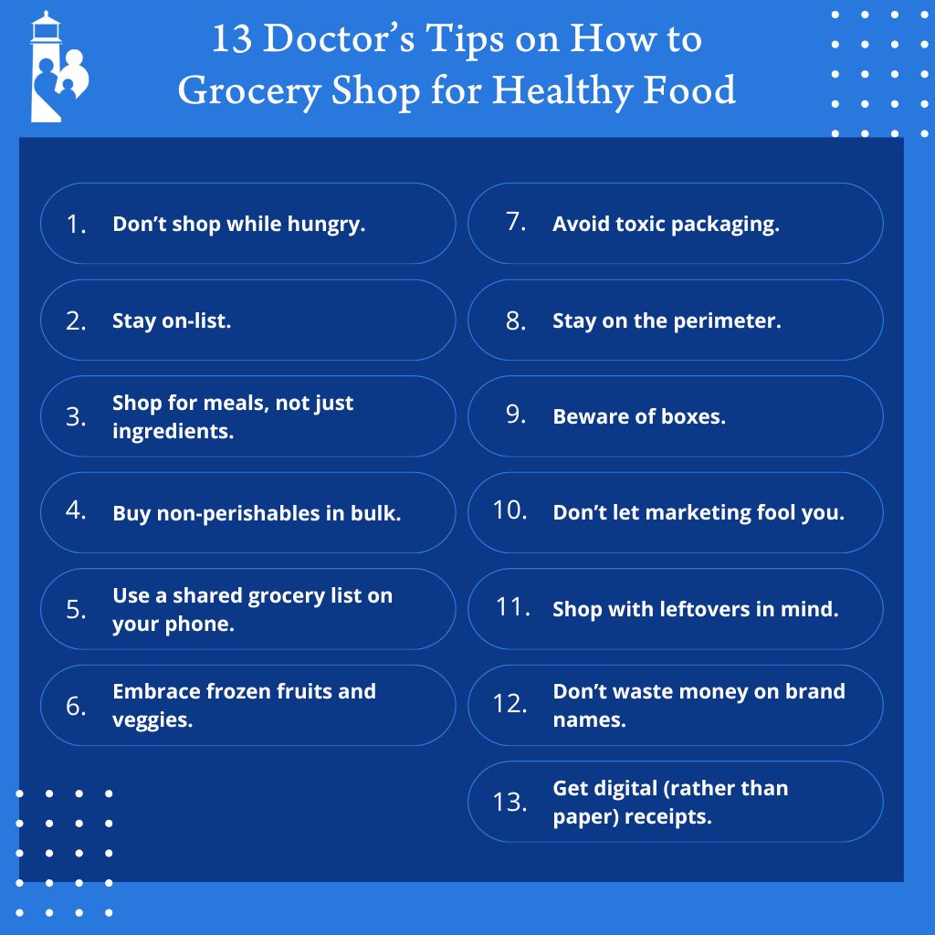 Infographic: 13 Doctor’s Tips on How to Grocery Shop for Healthy Food