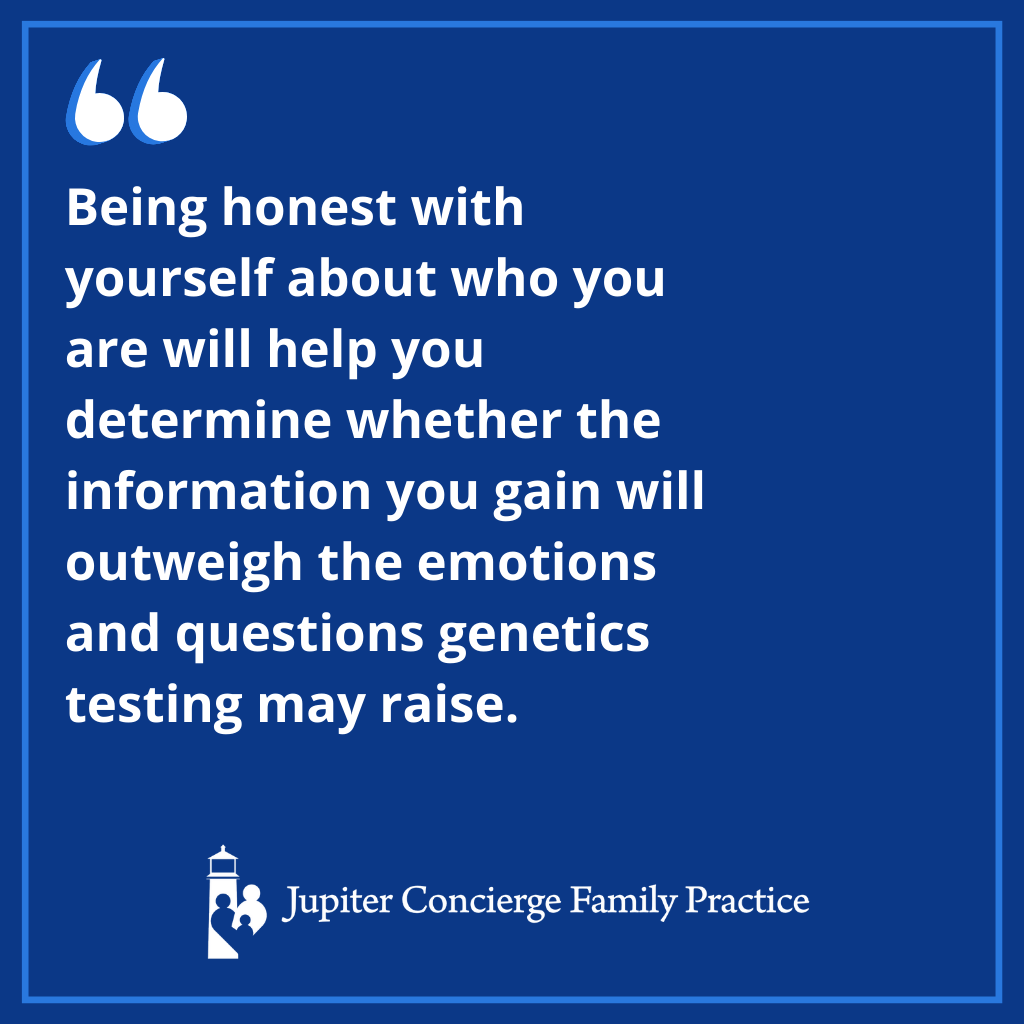 Quote: Should You Get a Genetic Test? A Doctor’s Opinion
