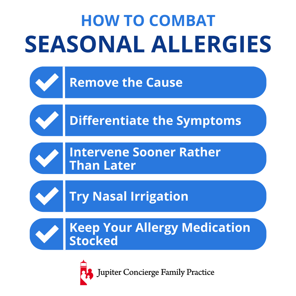 Infographic: How to Treat Seasonal Allergies: Tips From a Doctor