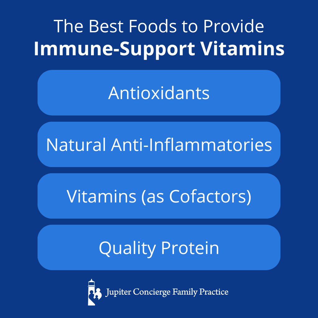 Infographic: How to Get the Immune-Support Vitamins You Need… Without Supplements