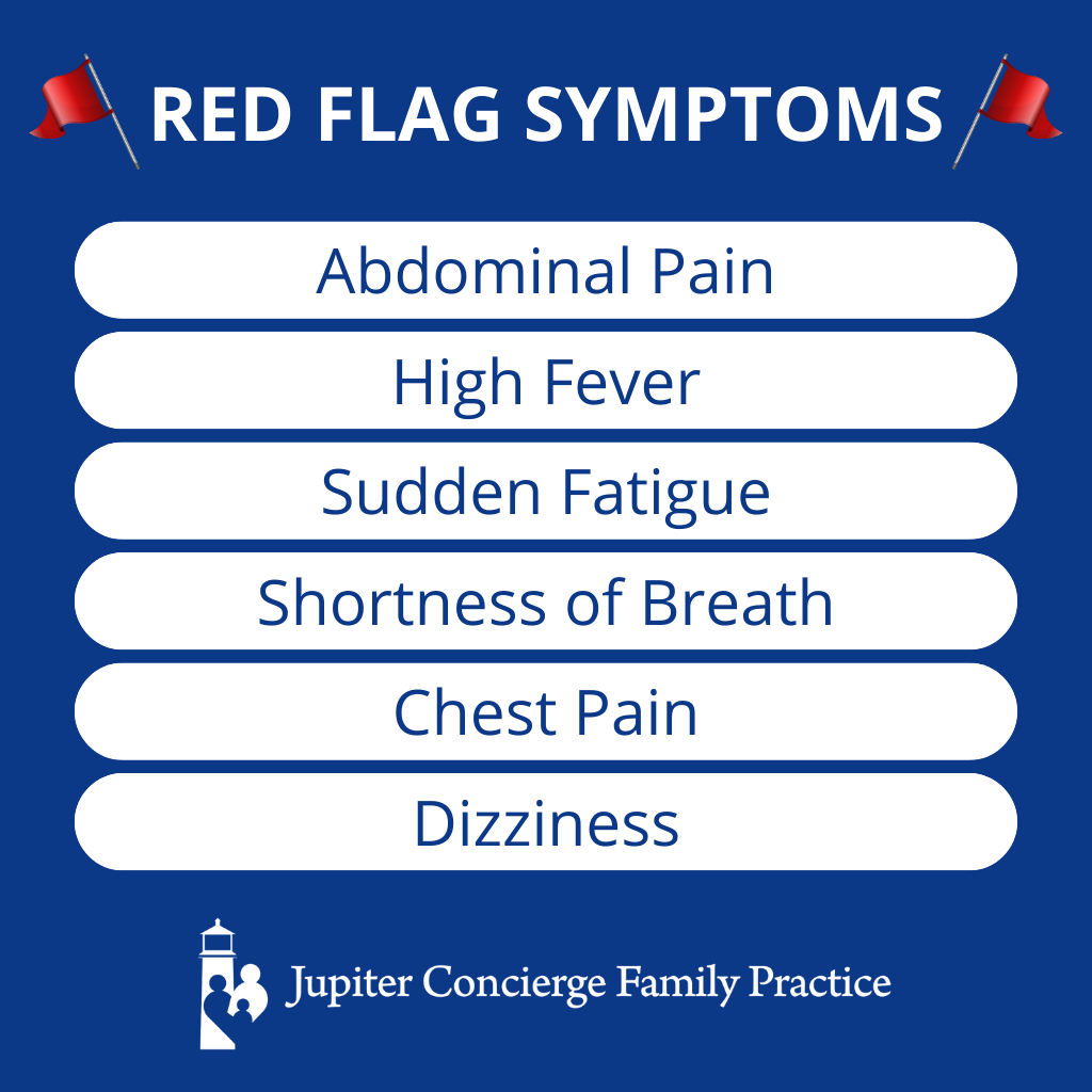 Infographic: Red Flag Symptoms: When to Seek Care (and When to Relax)
