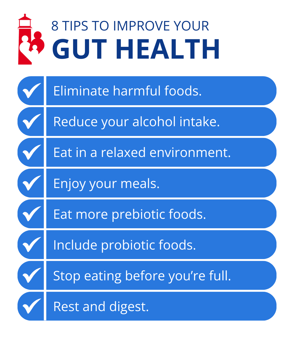 Infographic: 8 Simple Tips to Heal Your Gut Naturally