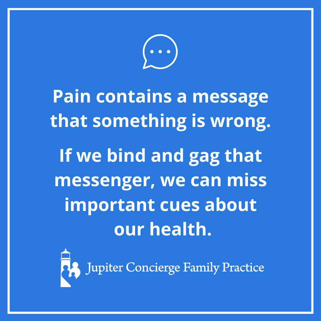Quote: Why Pain Is Better Than No Pain