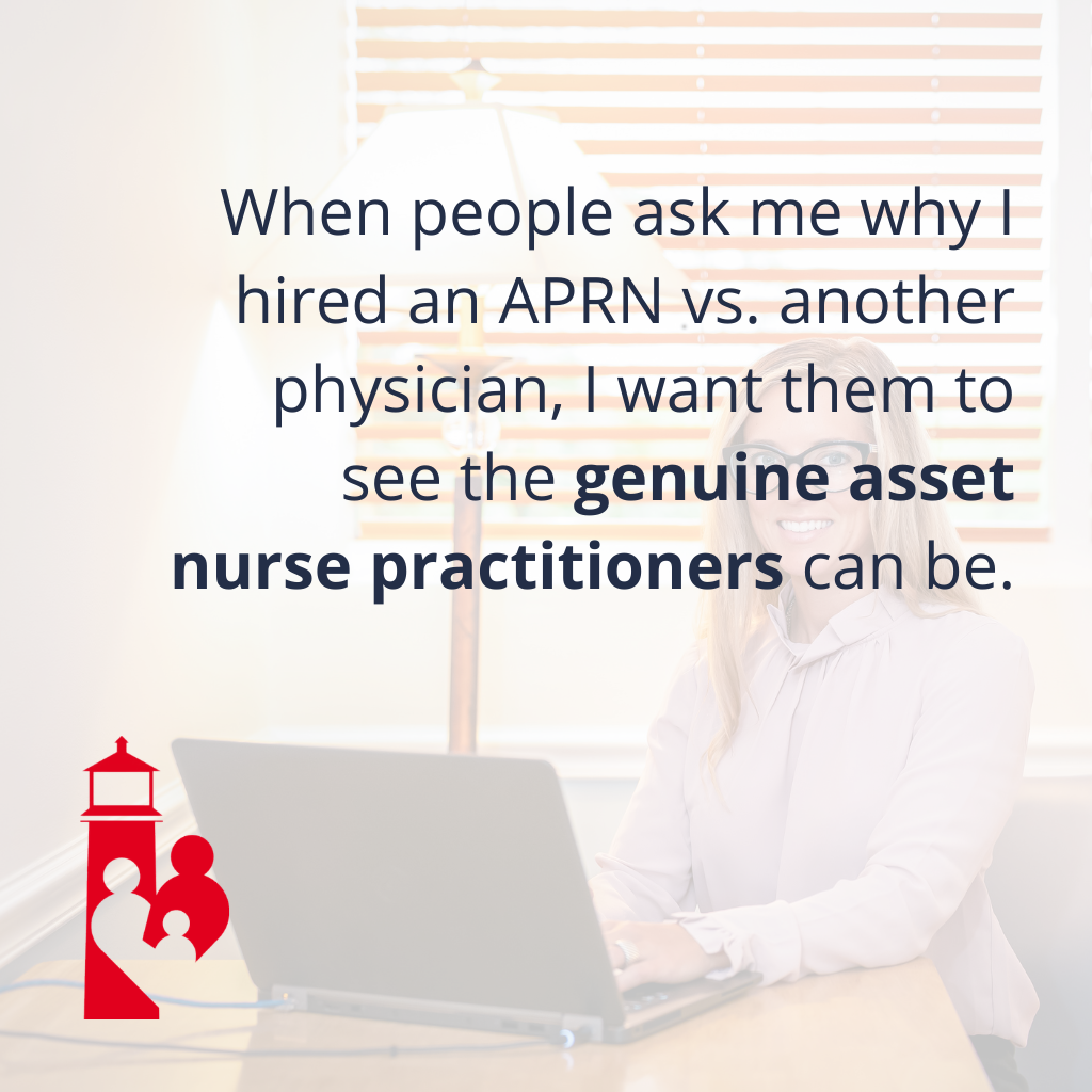 Quote: APRN vs. Physician: Why Jupiter Family Practice Believes in Both for Optimal Health