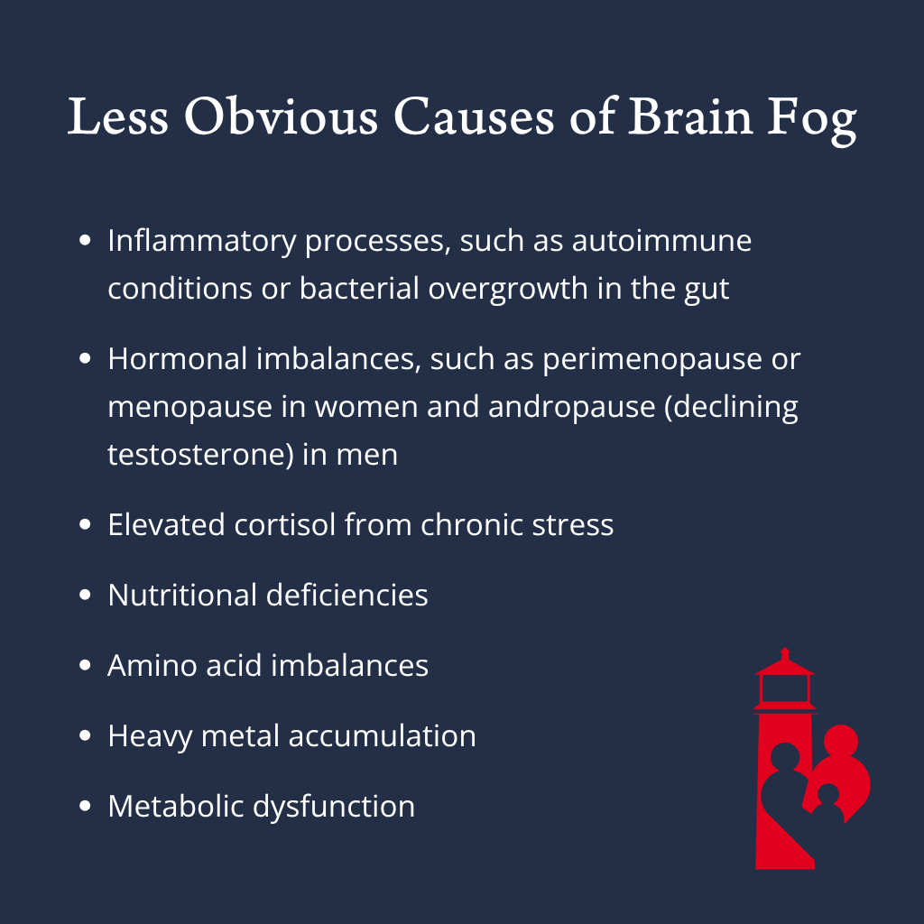 Infographic: What Causes Brain Fog? Clearing the Haze With a Root-Cause Approach